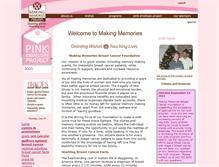 Tablet Screenshot of makingmemories.org